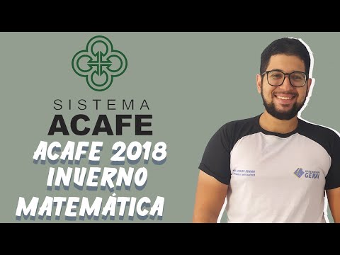 ACAFE - Vestibular de Inverno 2018 - Questão 28 - Matemática