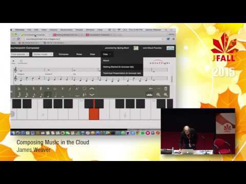 J-Fall 2015 Speaker James Weaver - Composing Music in the Cloud