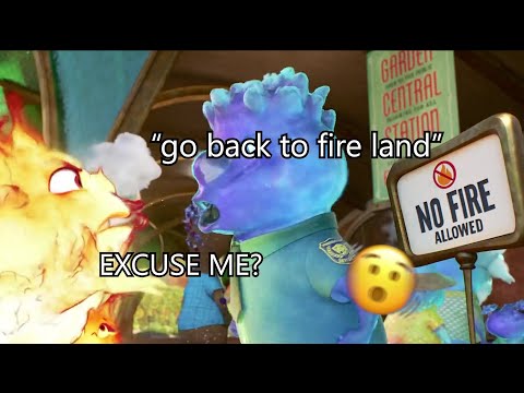 Elemental but its actually about immigration