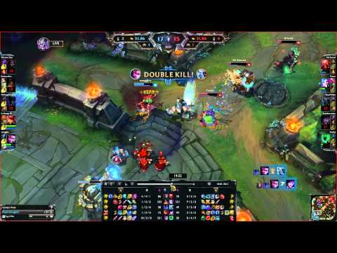 Vayne 1v5  Penta Kill On Smurf Account ( silver 2)