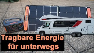 Mobile Stromversorgung und faltbares Solarpanel von JACKERY: Powerstation Jackery Explorer 500EU