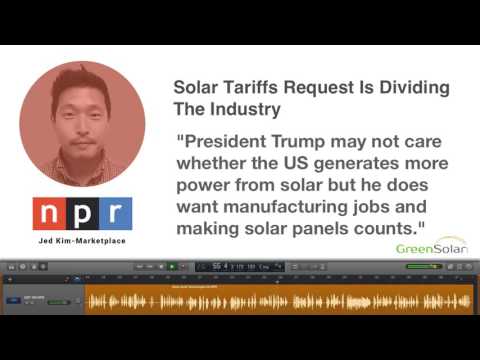 Green Solar Technologies on NPR