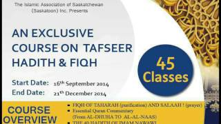 Fiqh of Al-Wudhu Part 1