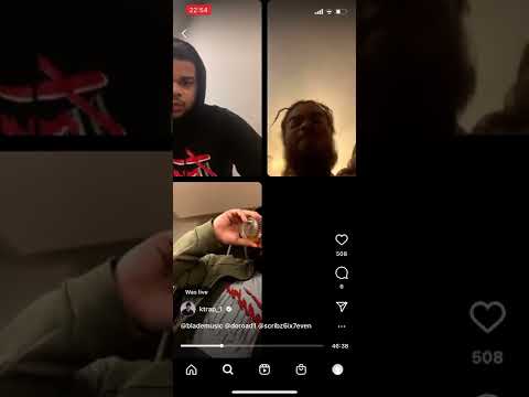 Funny insta live with ktrap 🤣 #ktrap