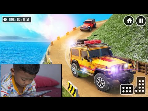 Cargo Jeep Driving Off Road Gameplay | Realistic Android Driving Game