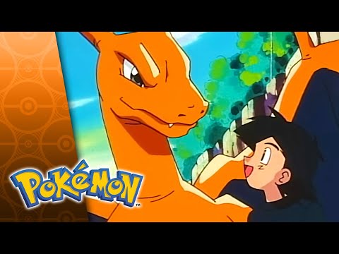 Ash Nurses Charizard Back to Health | Pokémon: Adventures on the Orange Islands