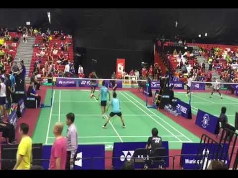 Eipe & Soegaard V/s (Denmark) Morjok / Ogaw(Japan) YONEX 2015 - Peru PART 1