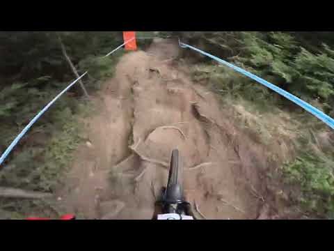 Przejazd finałowy Wojtka po 3 miejsce Elita na Mistrzostwach Polski Downhill Czarna Góra 2024