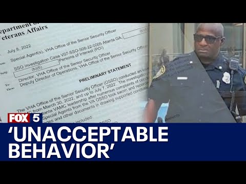I-Team: 'Unacceptable behavior' prompts VA to suspend top cops at Atlanta Medical Center