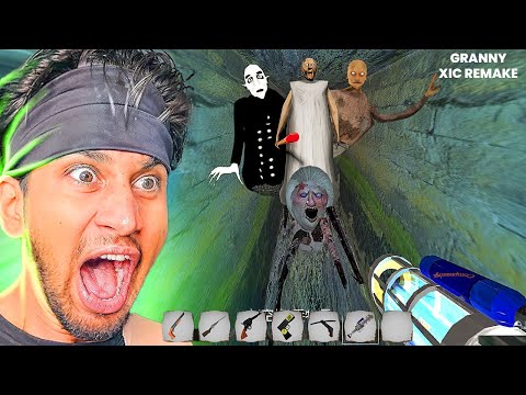 FINALLY I KILLED SPIDERMOM WITH PLASMA GUN [ ALL WEAPON CHALLENGE + CAR ESCAPE ]