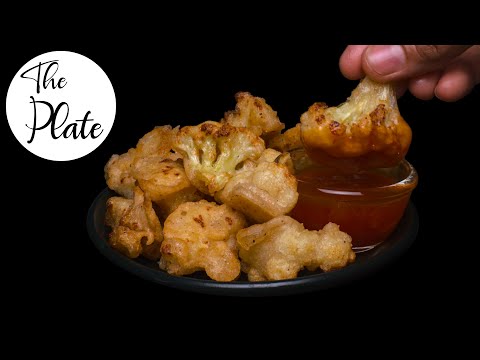Cauliflower Tempura with Sweet Chilli Sauce | Make Crunchy Tempura At Home | The Plate
