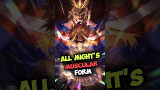Download lagu Why All Might Goes Muscular in My Hero Academia Explained! #anime #manga #mha mp3