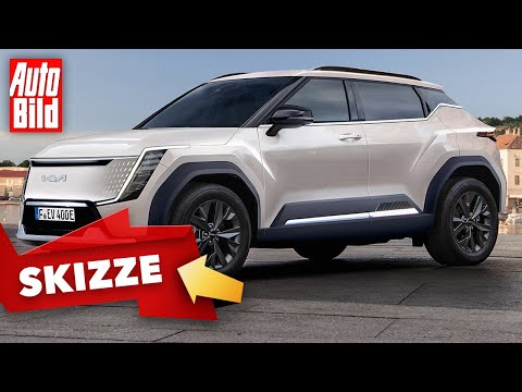 Kia EV4 (2024) | So Könnte der neue Kia EV4 kommen | Skizze