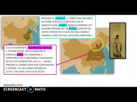 La civiltà cinese: origine e cronologia.