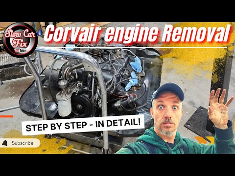 Corvair engine removal - Step by Step in detail!