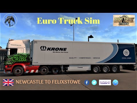 Euro Truck Simulator 2 | v1.32 | Newcastle to Felixstowe