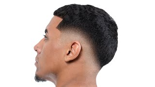 SUPER CLEAN MID DROP FADE HAIRCUT TUTORIAL!