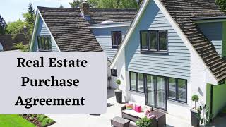 Real Estate Purchase Agreement In Toronto