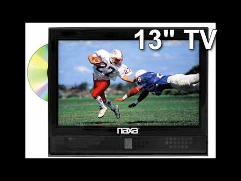 13 Inch Naxa 12 Volt AC/DC 1080i HDTV LCD DVD Combo with ATSC Digital TV Tuner
