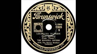 Boswell Sisters - Louisiana Hayride