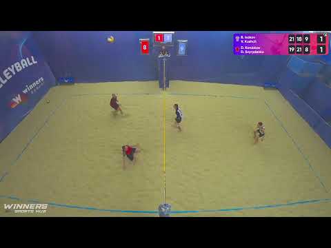 09:55 B. Isakov / V. Kushch - D. Korobkov / D. Svyrydenko 01.05.2023 | Winners Beach Volleyball