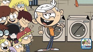 The Loud House: Loud Laundry - Leave the Laundry to Lincoln (Nickelodeon Gameplay)