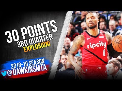 Damian Lillard Full Highlights 2019 02 10 Mavs vs Blazers   30 Pts 5 Asts! FreeDawkins
