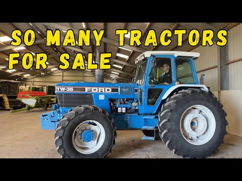 Huge Stock of Classic Tractors at Rodney Cowle Machinery! 