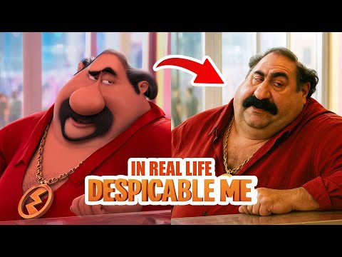 Despicable Me Characters Reimagined in REAL LIFE with AI | ai generated cartoon characters