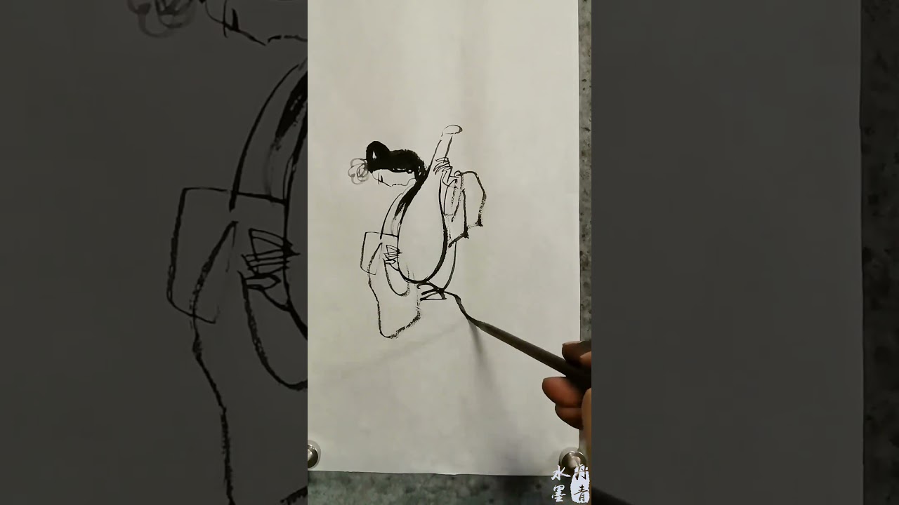 琵琶行   #傳統文化  #drawing #painting