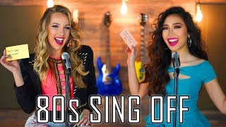 80s Music Hits Sing Off. 2 Girls 32 Songs Remix. (Sung Straight Through with No Stopping)