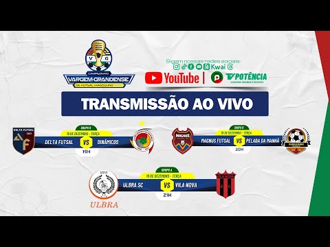 ULBRA X VILA NOVA - CAMPEONATO VARGEM-GRANDENSE DE FUTSAL MASCULINO 2023