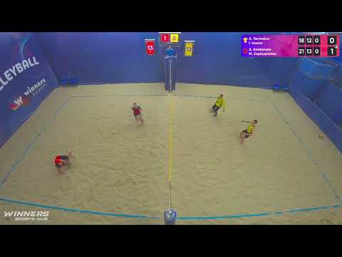 22:10 A. Yermakov / I. Ivanov - A. Kotelenets / M. Zapliusvichka 02.02.2023|Winners Beach Volleyball