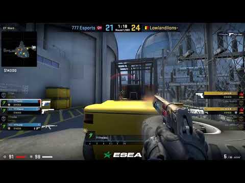 🔴 CSGO - LowLandLions versus 777 esports in ESEA Advanced