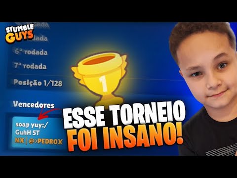 ESSE TORNEIO FOI INSANO! A BRACKET MAIS DIFICIL QUE JOGUEI NO STUMBLE GUYS!