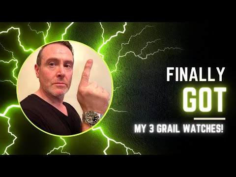 I’ve Finally Picked Up My 3rd Grail Watch! My Perfect 3 Luxury Wristwatch Collection! #omega #rolex