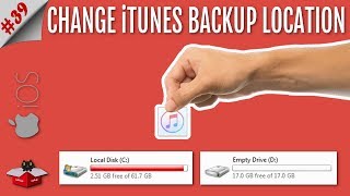 iTunes Backup Location Change - How To Change iTunes Backup Location on Windows PC