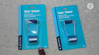 DOOR CLOSER INSTALLED-KEEPing YOUR FRONT/BACK DOORS CLOSED.