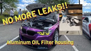Aluminum oil Filter Housing upgrade for b58 gen 1! 🫣