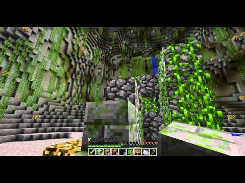 MCcrashbang - MineCraft SpellBound Caves Episode 2 - SAPPIES!!!