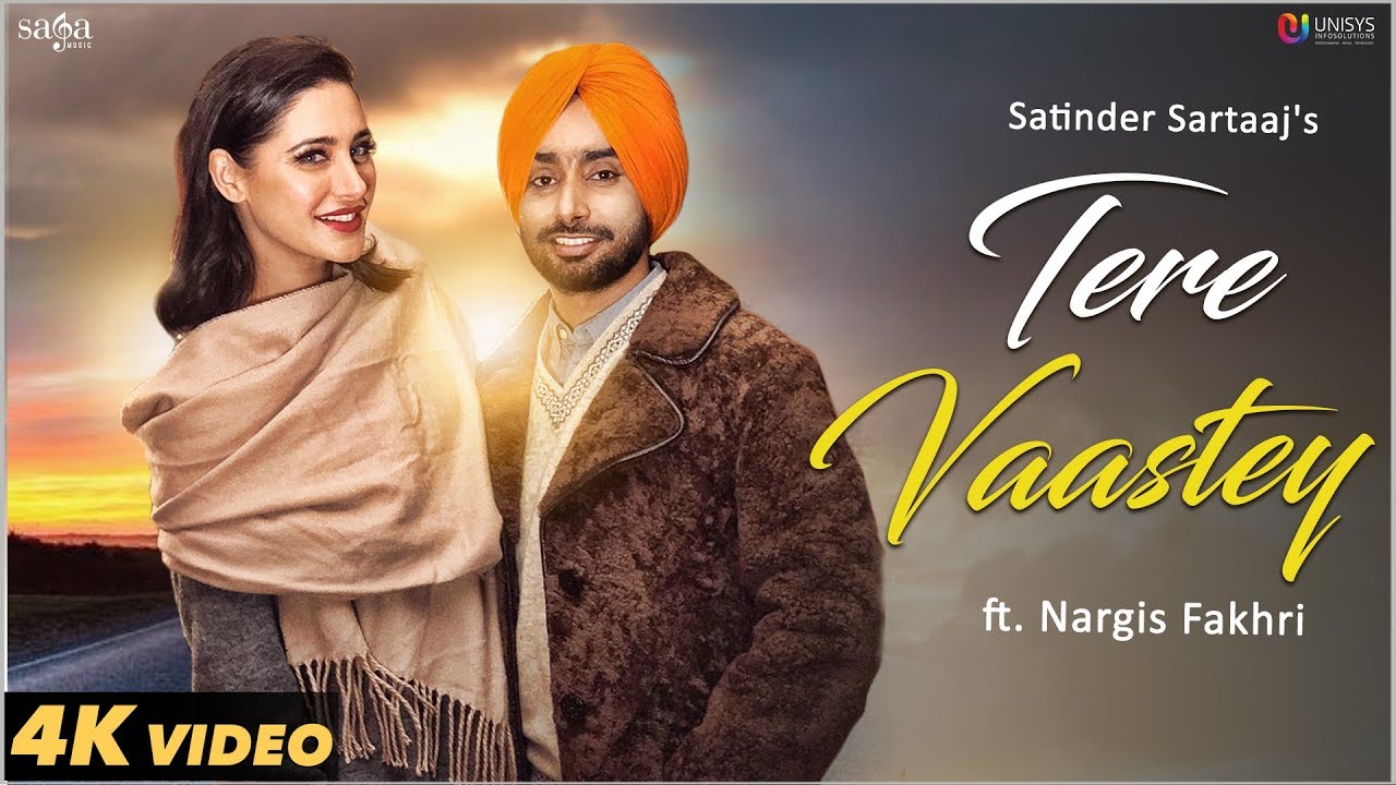 Tere Vaastey Lyrics  | Seasons Of Sartaaj | Nargis Fakhri | Satinder Sartaaj | Jatinder Shah