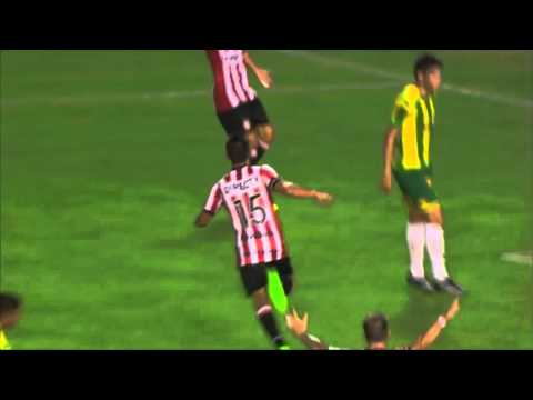 Gol de Cavallaro. Aldosivi 0 - Estudiantes 1. Fecha 4. Primera División 2016.