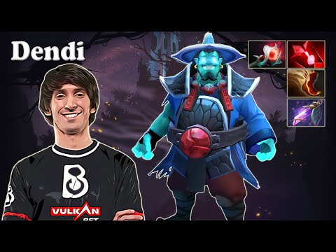 Dendi - Storm Spirit Midlane | Dota 2 7.29d Gameplay