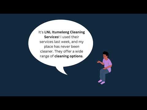 LNL Itumeleng Cleaning Services video.