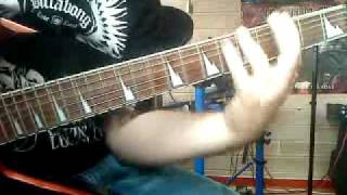 Slippery Stairs (cover) King Diamond - guitar intro