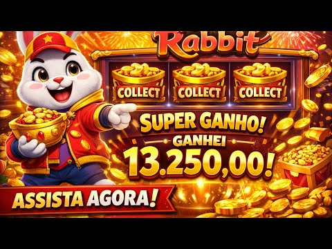 Como jogar e ganhar no Fortune Rabbit com banca baixa
