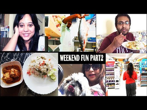 COOKING BUTTER CHICKEN MASALA | THE WEEKEND(PART-2) | WEEKEND GROCERY SHOPPING | INDIAN PETMOM 🍵☀👓 Video