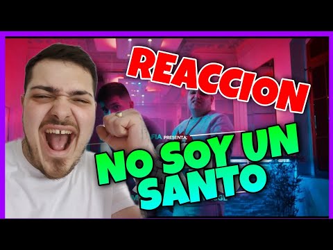 💯 [ REACCION ] NO SOY UN SANTO - ADAN LA AMENAZA FT. KING SAVAGGE ( VIDEO OFICIAL )