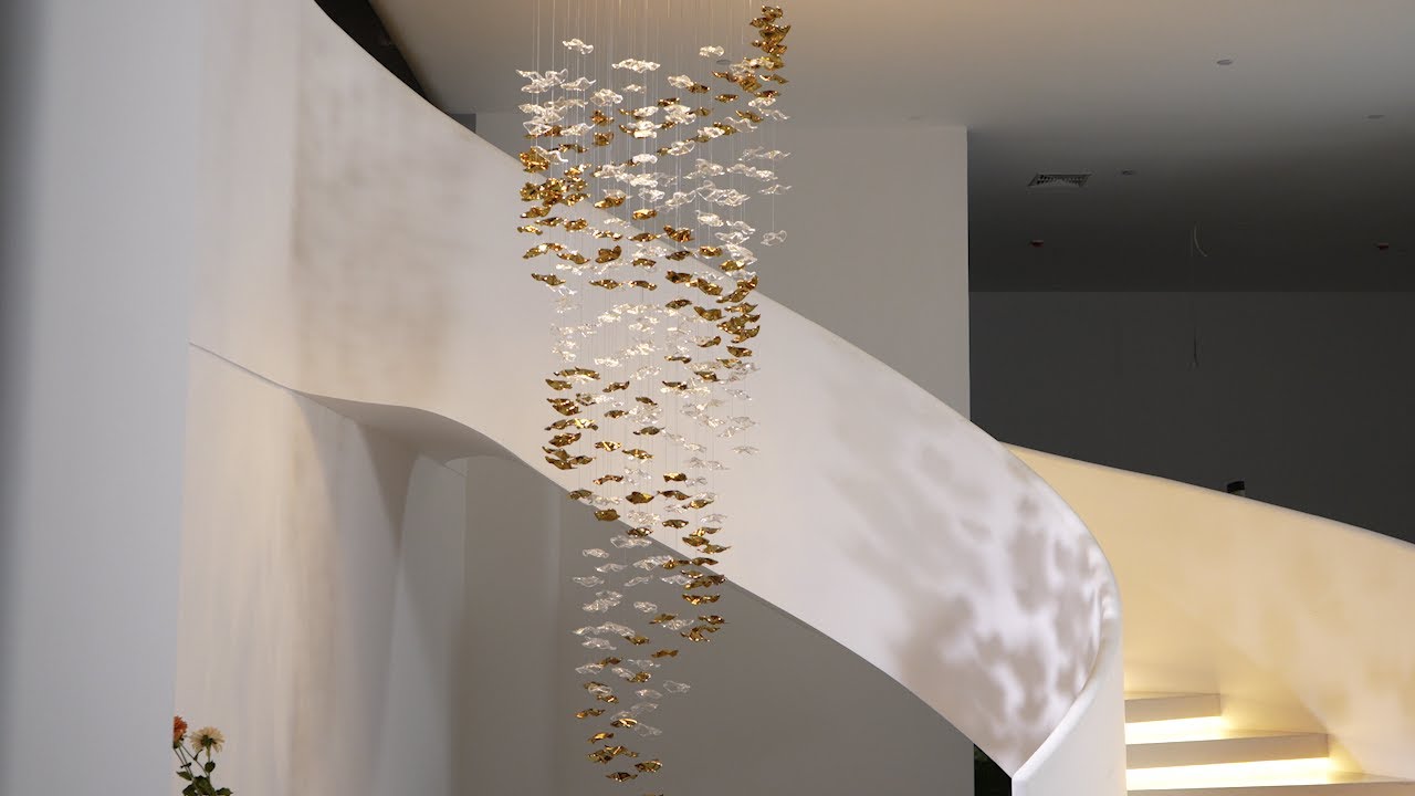 Tidal Art Glass Pendants — click to play