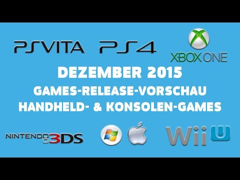 Games-Release-Vorschau - Dezember 2015 - Handheld & Konsole // powered by Konsolenschnäppchen.de